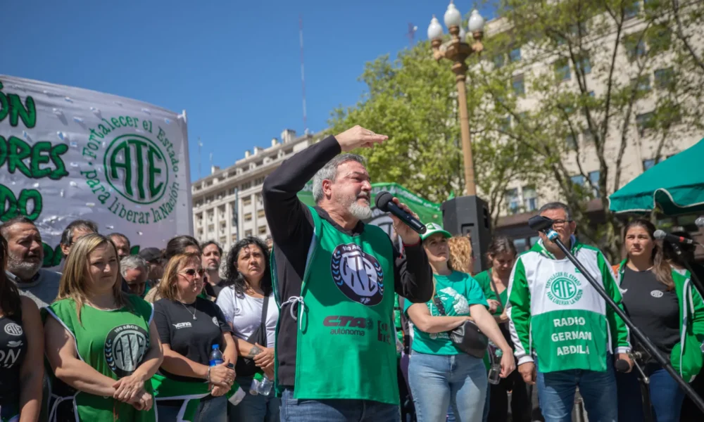 ATE convoca a un paro nacional y movilización por Cristina Kirchner