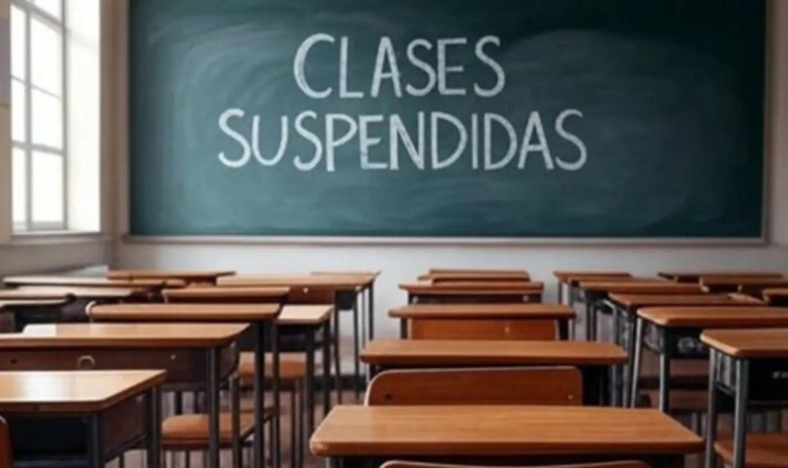 sin clases suspenden