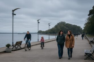 Clima nublado provincia tiempo
