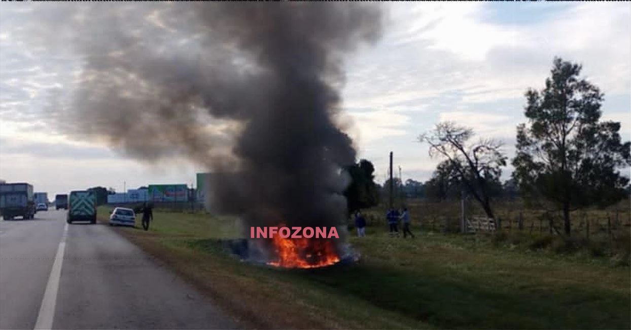 INCENDIO AUTO LEZAMA