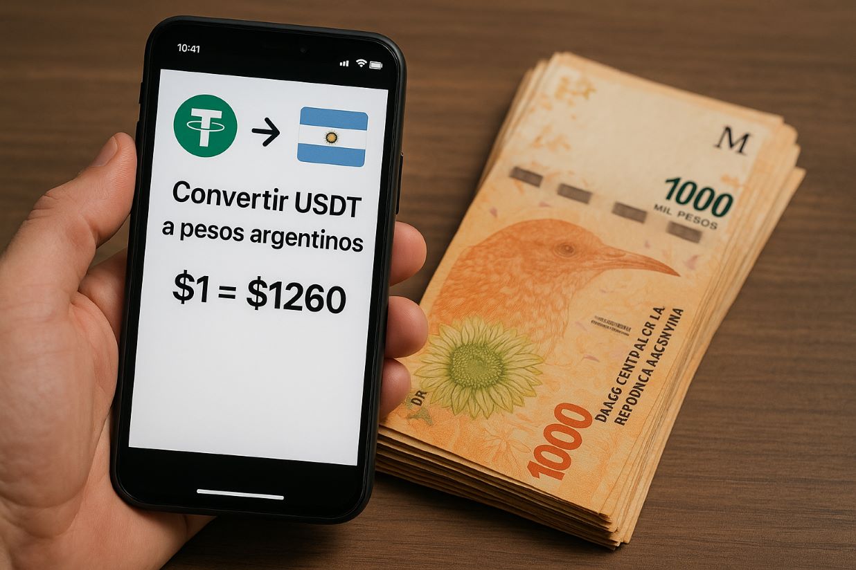 cambiar usdt a pesos argentina