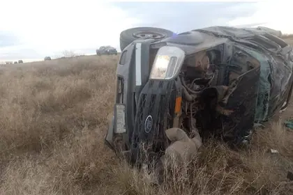 la camioneta en la que viajaba el intendente y su RVVUHXV27JDQDOZ5P4NPO4PEJY