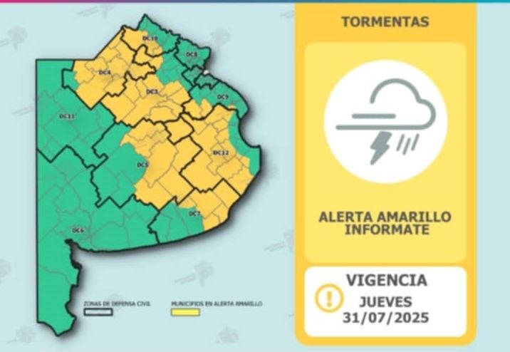 mapa alerta