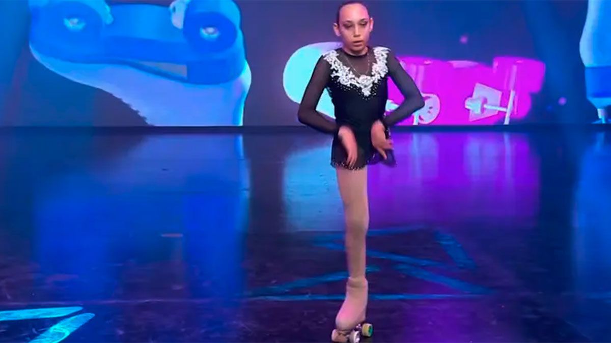 Milagros, la patinadora que emocionó a todos y recaudó 75 millones para seguir soñando