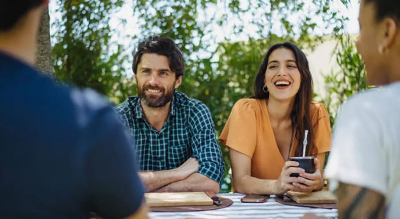 Dia agradable primavera