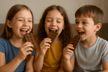 niños chococlate