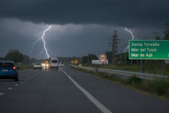 Clima tormentas lluvia