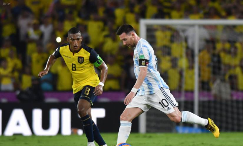 carlos gruezo lionel messi eliminatorias 2022