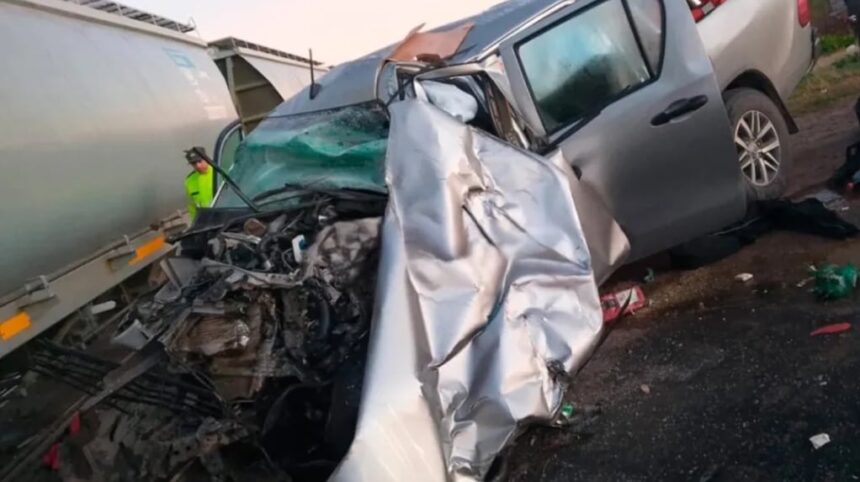 Tres amigos mueren al chocar su camioneta contra un tren en Entre Ríos mientras iban a pescar