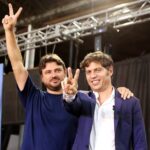 Kicillof y Grabois recorren obras en la Provincia de Buenos Aires antes de las elecciones