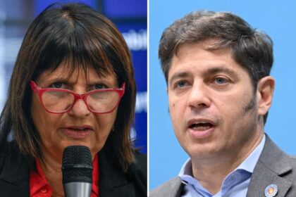 Bullrich cuestionó a Kicillof por sus declaraciones tras el crimen de Brenda y las jóvenes