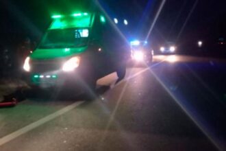 Accidente fatal en la Autovía 2: un ciclista perdió la vida tras ser embestido
