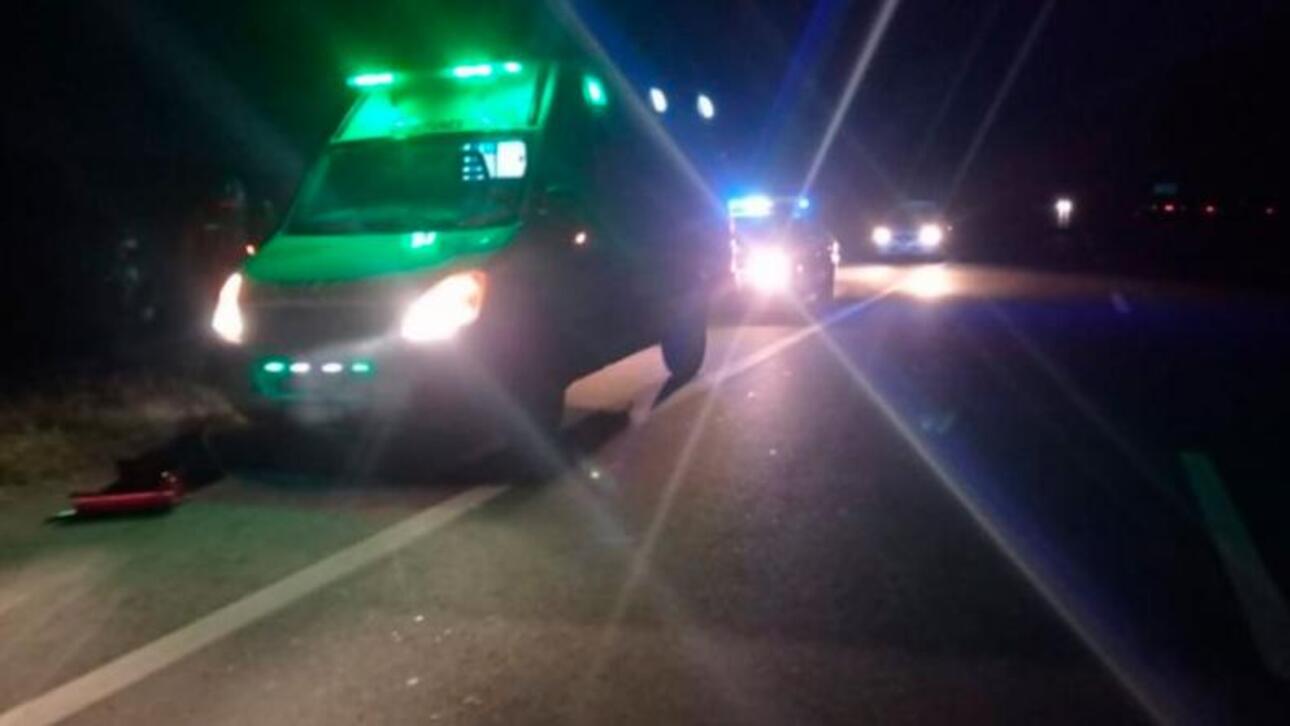 Accidente fatal en la Autovía 2: un ciclista perdió la vida tras ser embestido