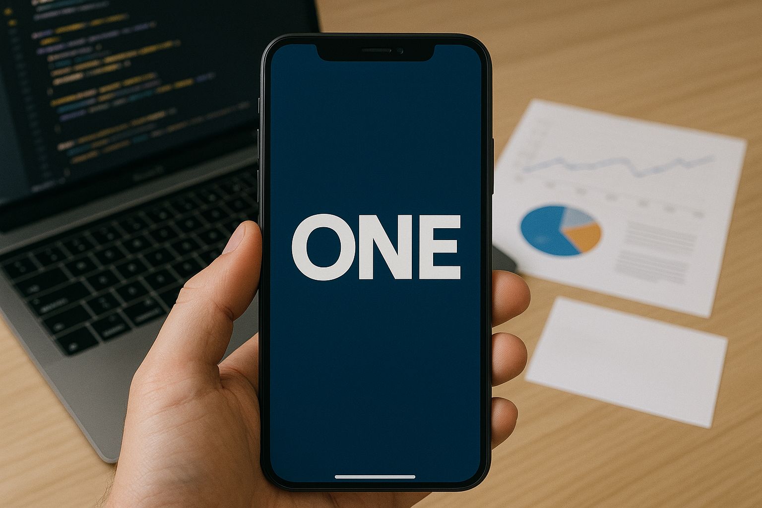 one