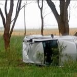 Accidente en Ruta 29: Cuatro heridos tras impactante vuelco cerca de General Belgrano
