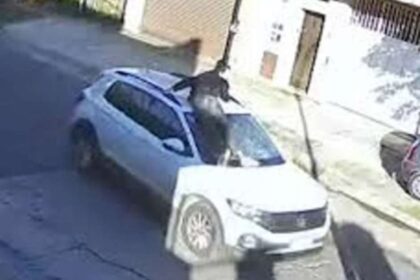 Inhabilitan de por vida a mujer que arrastró a un joven sobre el capot de su auto en La Plata