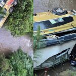 Tragedia en Misiones: un micro cayó a un arroyo tras chocar con un auto y murieron 8 pasajeros