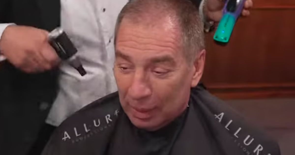 Diego Santilli se rapó en vivo tras su victoria electoral y cumplió su promesa de campaña