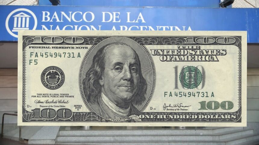 Dólar: el Banco Nación anuncia su precio para el lunes 6 de octubre a $1.450
