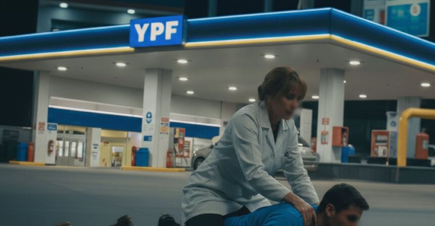 medica detiene ladron