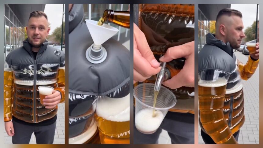 La campera cervecera sorprende con su ingenio y busca ganar espacio en Argentina