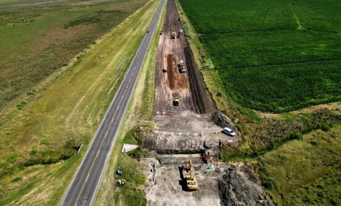 Avanza la construcción de la autovía entre Mar de Ajó y Pinamar para mejorar la conectividad