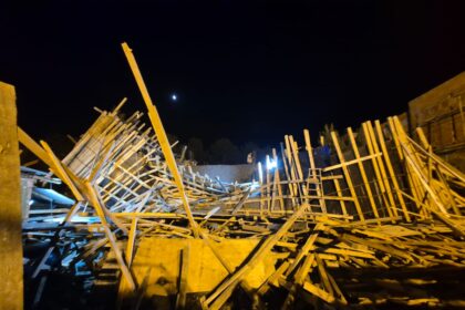 Derrumbe en Costa Esmeralda