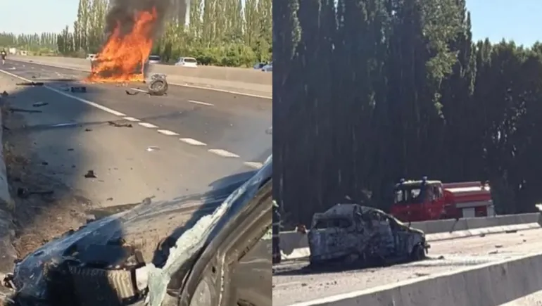 accidente tragedia ruta 22 allen