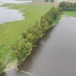 Inundaciones en 9 de Julio: familias aisladas y escuelas cerradas tras dos meses de agua