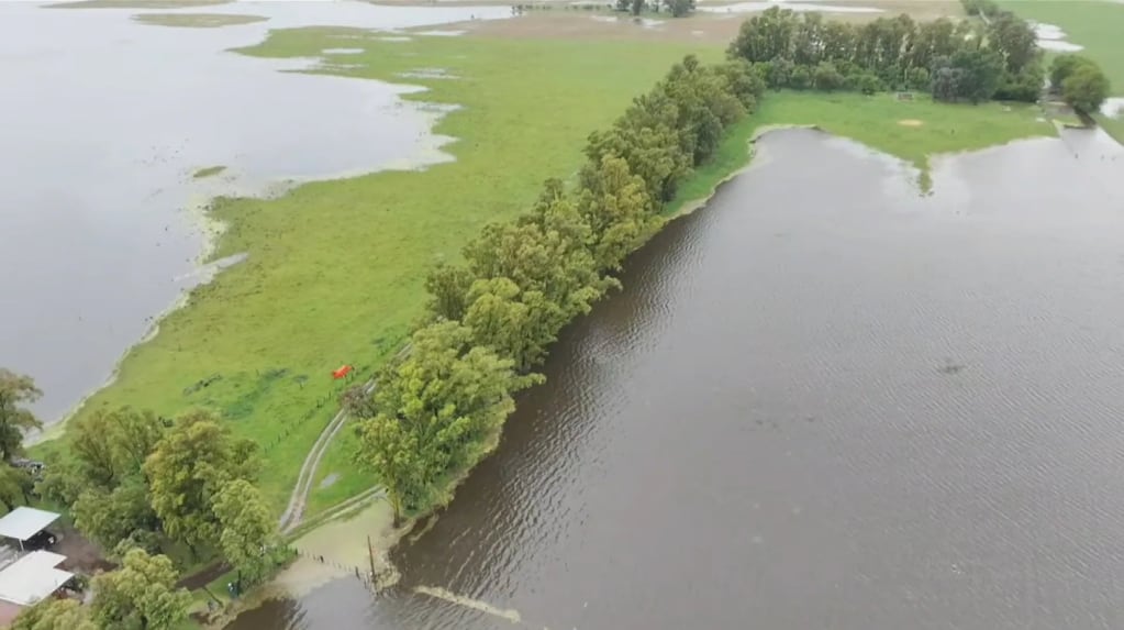 El Gobierno instala centro operativo en 9 de Julio para enfrentar inundaciones en Buenos Aires