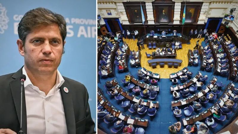 Kicillof declara emergencia económica y busca aprobar ajuste en la Provincia de Buenos Aires