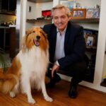 Murió Dylan, el perro del ex Presidente Alberto Fernández