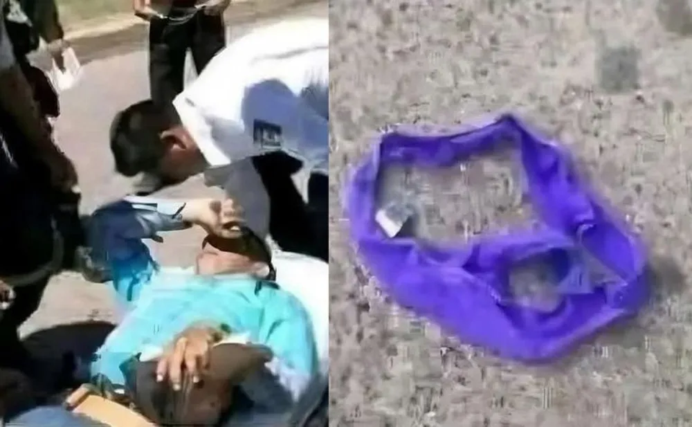 el insolito accidente que provoco una bombacha voladora