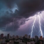 Casi toda la provincia de buenos aires en alerta por tormentas fuertes