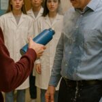 Conmoción en un colegio: Estudiante arrojó agua hirviendo al preceptor y le provocó lesiones