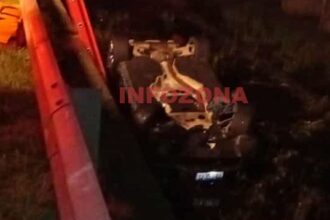 vuelco lezama foto de INFOZONA