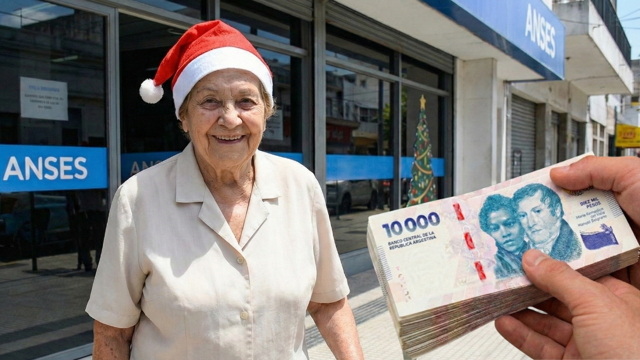 Bono navidad jubilados anses