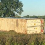 Vuelco de camión en Ruta 2 provoca corte total de calzada