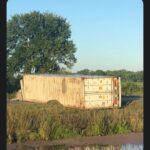 Vuelco de camión en Ruta 2 provoca corte total de calzada