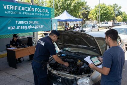 Verificacion policial provincia de Buenos Aires