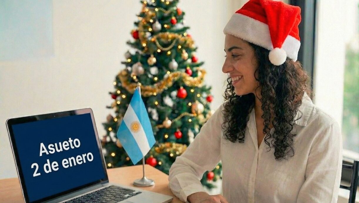 asueto enero 2026 estatales argentina