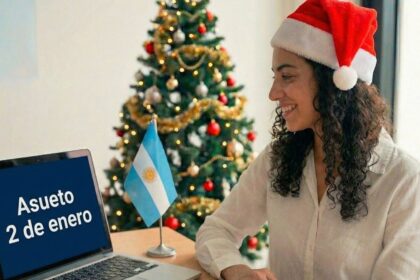 asueto enero 2026 estatales argentina