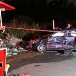 Tragedia en El Palomar: un auto atropelló a cuatro bomberos y uno perdió la vida