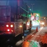 Tragedia: Murió un bombero voluntario atropellado mientras combatía un incendio