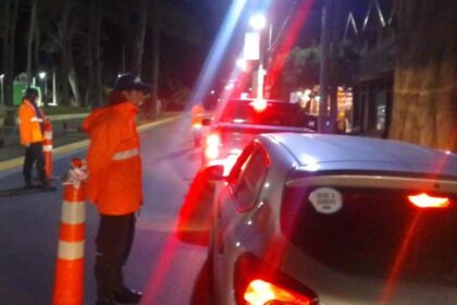 Balcarce: un conductor saturó el alcoholímetro en control de seguridad vial en la Ruta 226