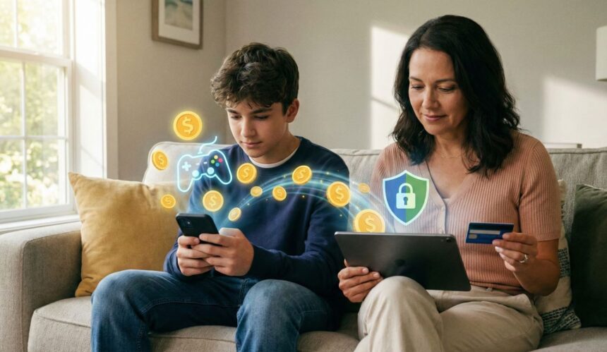 control parental gastos apps