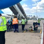 Seis heridos en Ezeiza por el desplome de un elevador para pasajeros con discapacidad