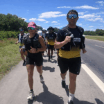 “Corriendo por un Sueño” avanza por la Ruta 2 con escala en Lezama y mañana a Dolores