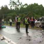 tragedia en misiones cuatro personas murieron en un choque entre tres vehiculos en la ruta nacional 12