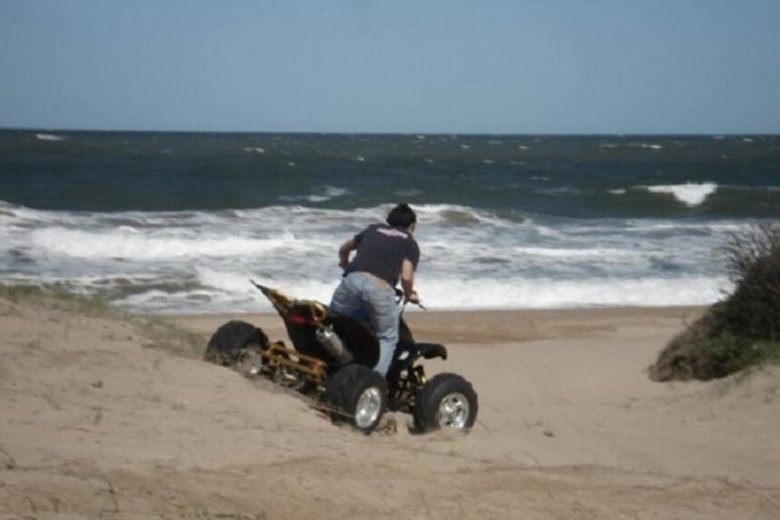 Pinamar: ocho detenidos por picadas ilegales en médanos durante el Operativo Sol